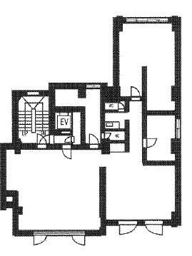 渋谷Qビル4F 間取り図