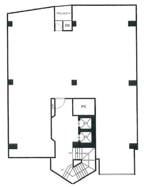 三経59ビル5F 間取り図