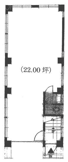 田中ビル1F 間取り図