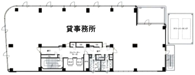 UBG東池袋ビル5F 間取り図