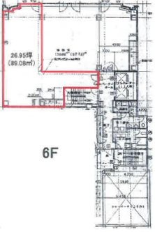 いちご南平台ビル6F 間取り図