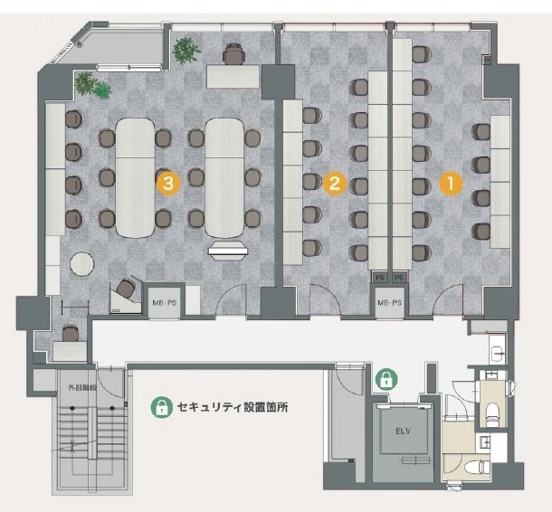 NOW/HERE横浜関内502 間取り図