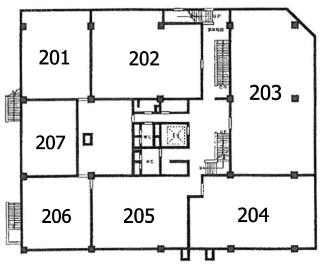 東亜ビル202 間取り図