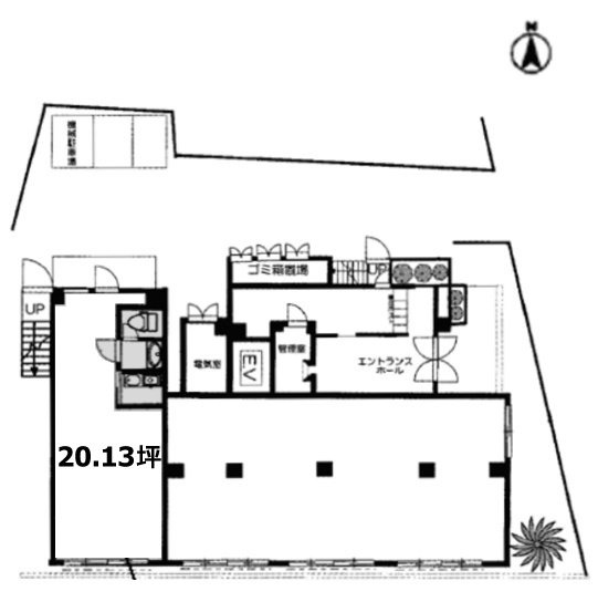 藤和シティーコープ八幡山1F 間取り図