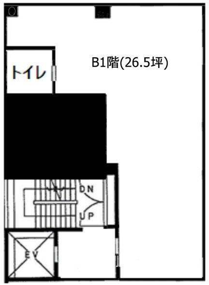 安藤恒産ビルB1F 間取り図