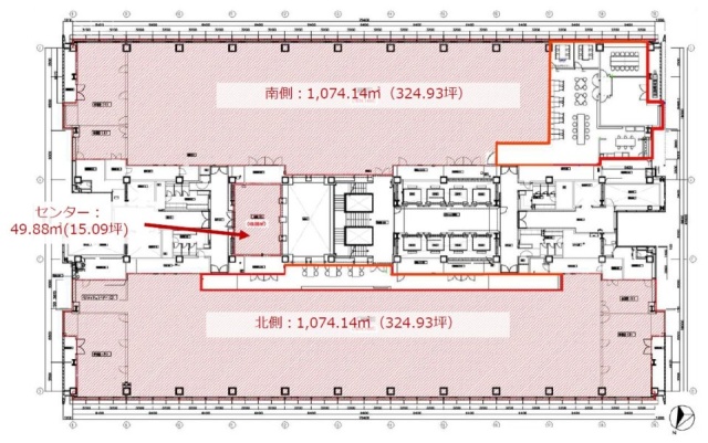 トレードピアお台場北・センター・南 間取り図