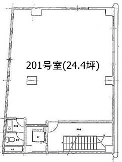 スズタカビル2F 間取り図