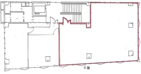 凰(おおとり)ビル6F 間取り図