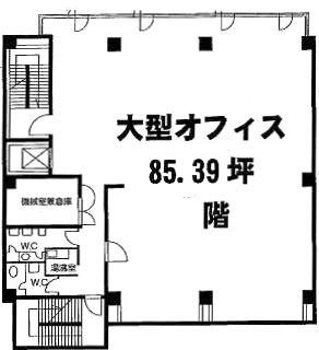 ISEビル7F 間取り図