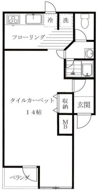 スペース朱2F 間取り図