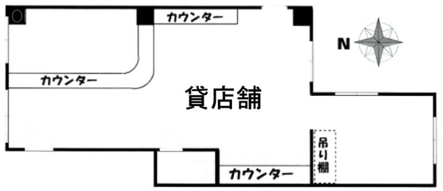 第三真島ビル1F 間取り図