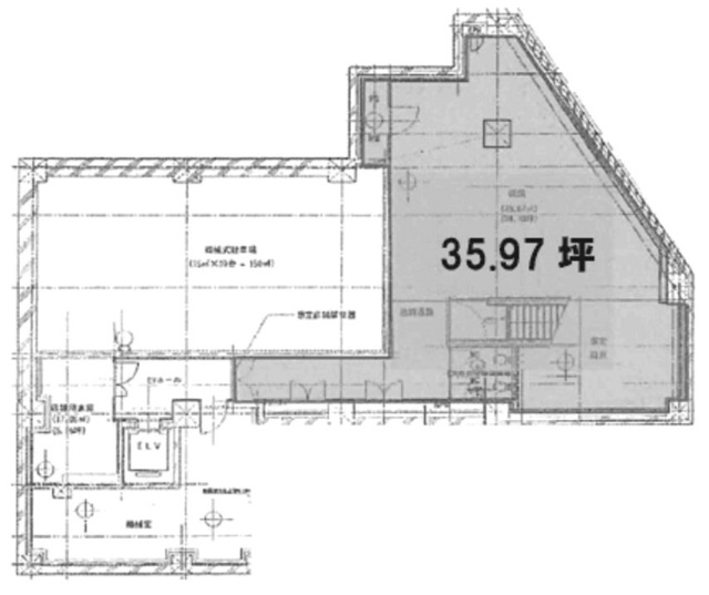 ヒューリック神田須田町ビルB1F 間取り図