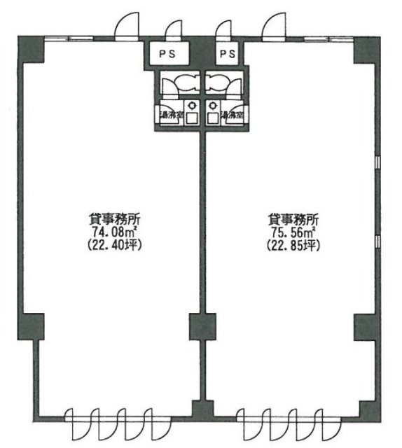 江戸川橋杉原ビル202 間取り図