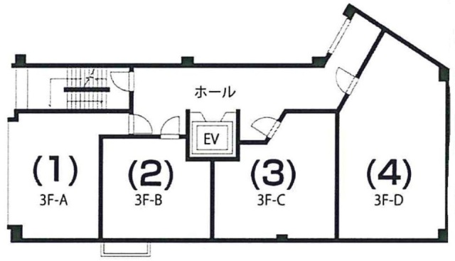 セントラルスクエアビルB(2) 間取り図