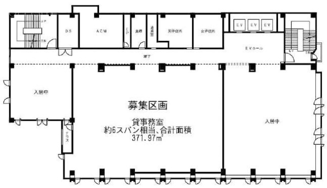 川本ビル5F 間取り図