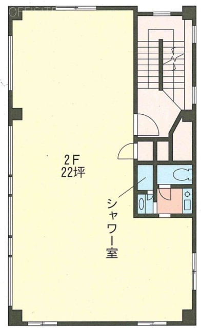 新宿コーリンビル2F 間取り図