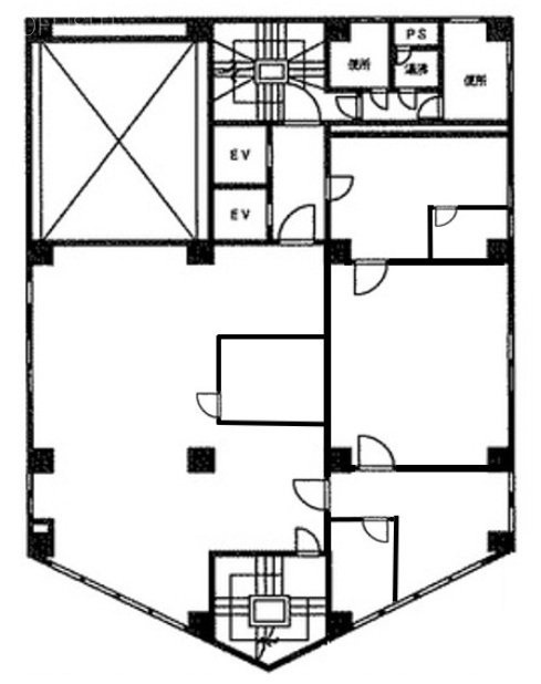 千代田寿ビル701 間取り図