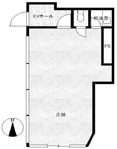 かんべビル1F 間取り図