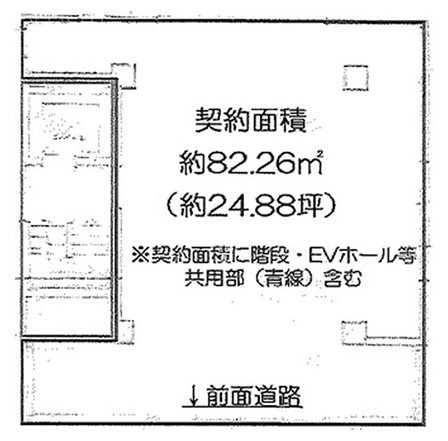 MJ神田ビル2F 間取り図