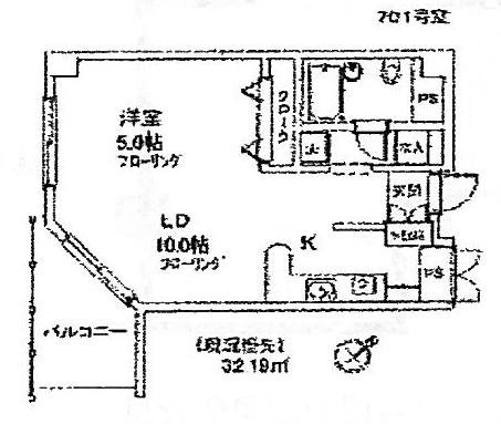 SAMビル701 間取り図