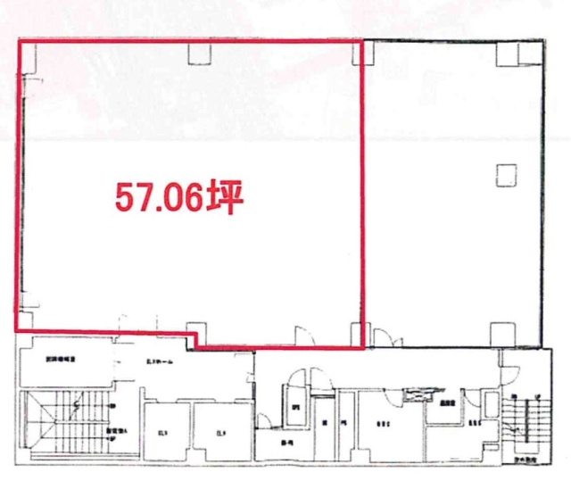 エキニア池袋ビル3F 間取り図