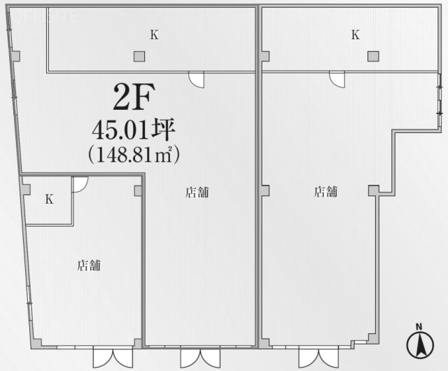 CREAL TERACCE自由が丘2F 間取り図