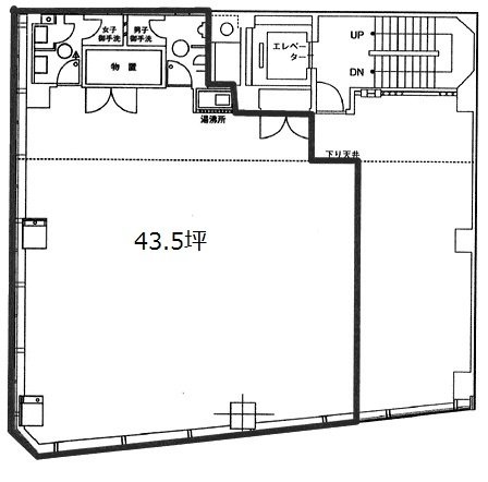 第一冨士ビル4F 間取り図