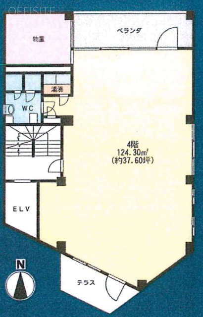 和興ビル4F 間取り図