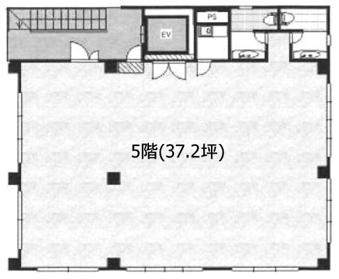 第3グロビスビル5F 間取り図