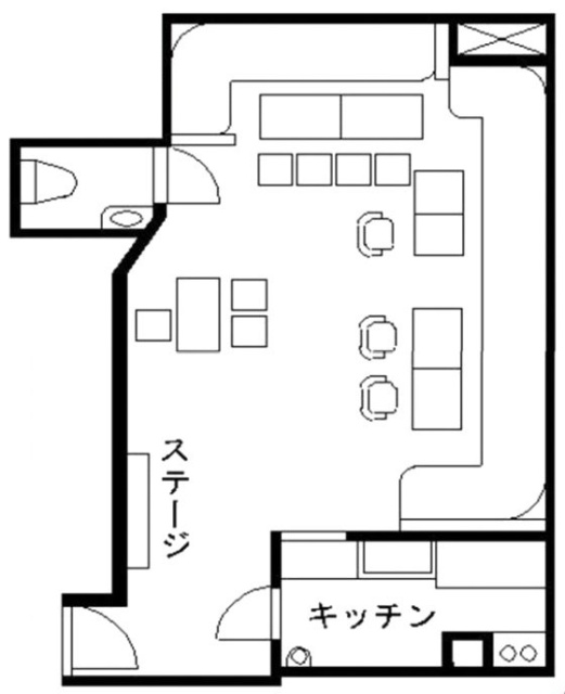 ニューロイヤルビル401 間取り図