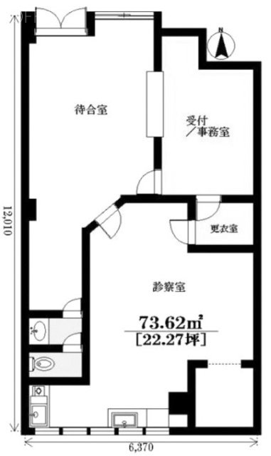 ロフティ学芸大204 間取り図