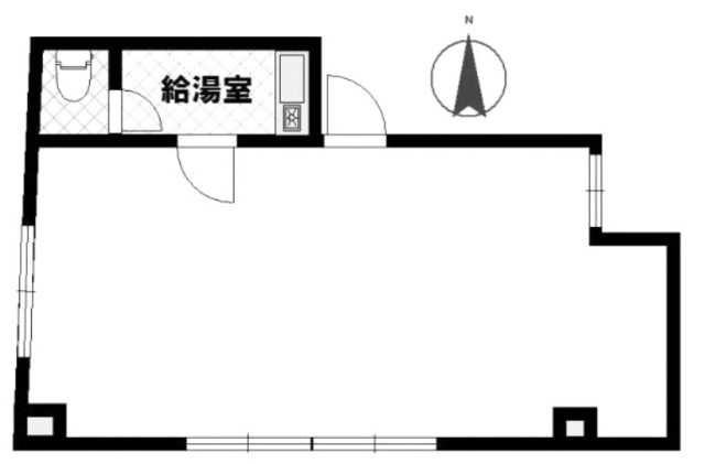 サン・ユースビルⅡB 間取り図