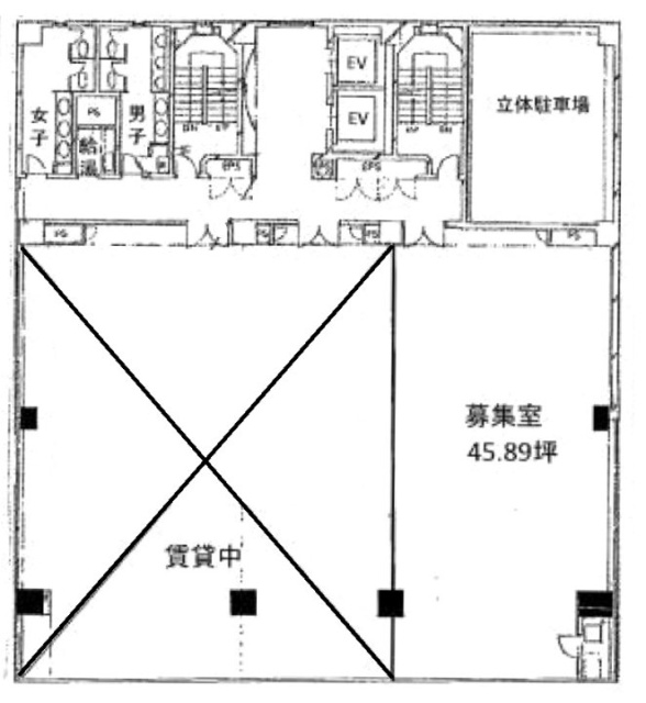 横浜HSビルC 間取り図