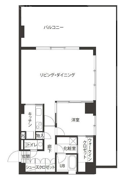 富士見デュープレックスビズ605 間取り図