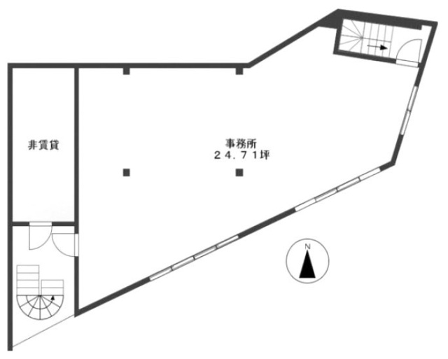 マツヤビル201 間取り図