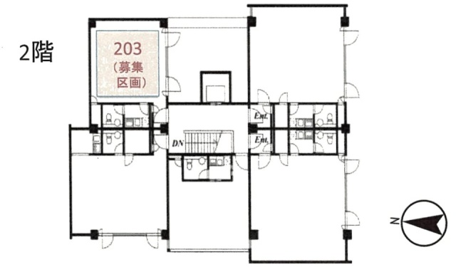 エルオフィス神宮前203 間取り図