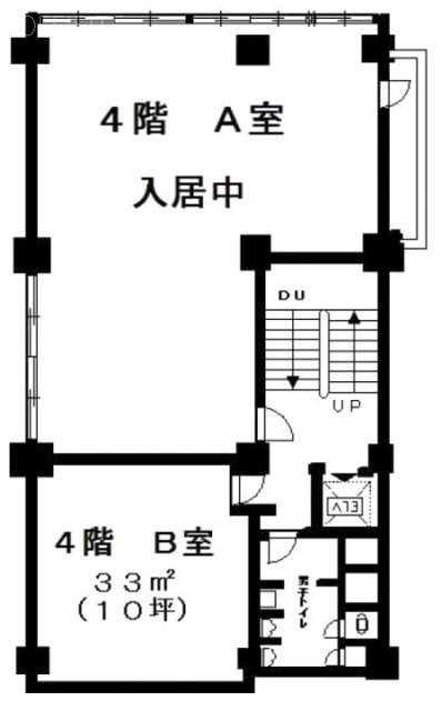 関ビルB 間取り図