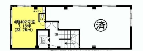 DO芝大門ビル402 間取り図