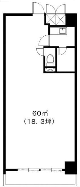 高田馬場シティハイツ202 間取り図