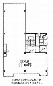 文芸ビル8F 間取り図