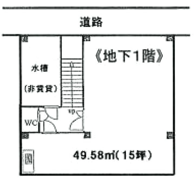 ライフビルB1F 間取り図