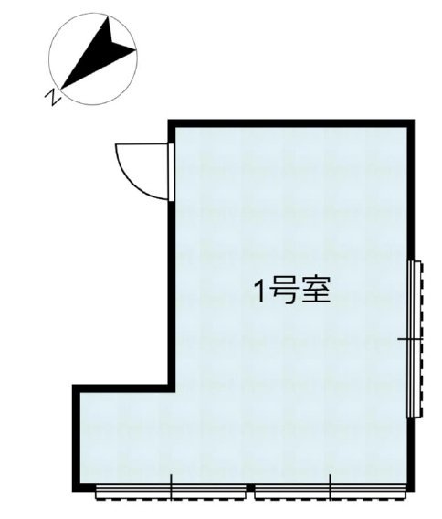 HUB神田三崎町ビル501 間取り図