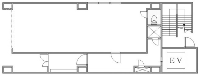 杉山ビル1F 間取り図