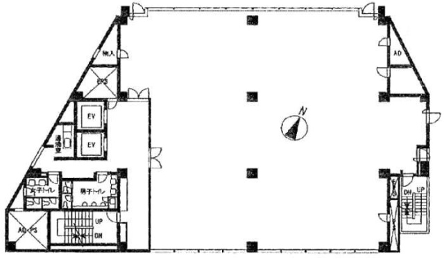 青葉台石橋ビル9F 間取り図