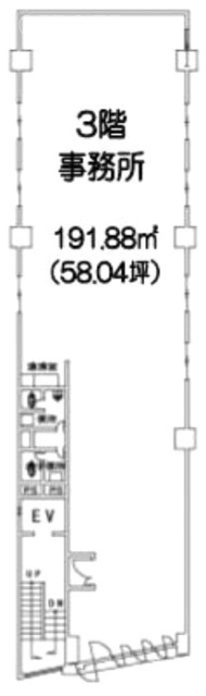 藤田ビル3F 間取り図