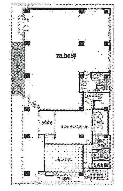 磯村ビル1F 間取り図