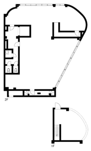 ソーケンビル1F～2F 間取り図