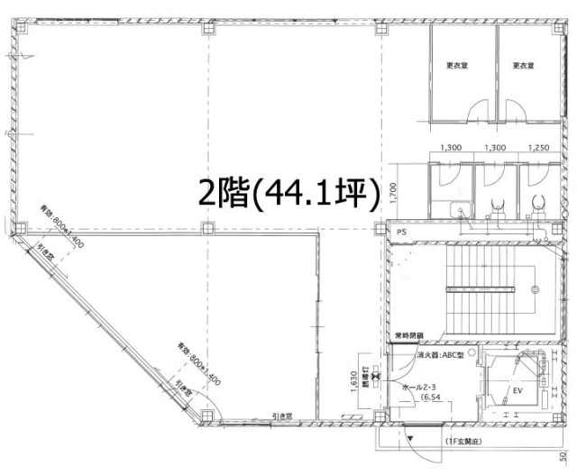 第一フロンティアビル2F 間取り図