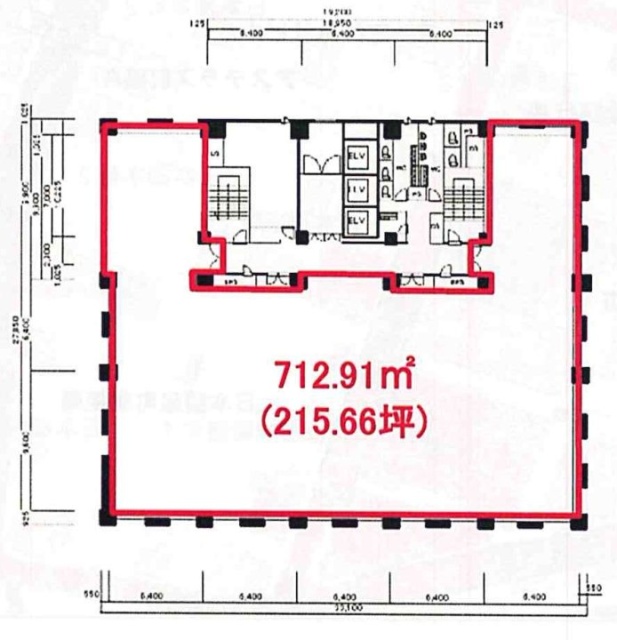 MFPR日本橋本町ビル9F 間取り図