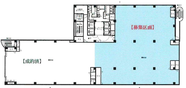 竹橋安田ビル2F 間取り図